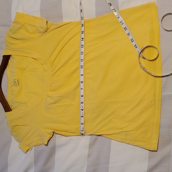 Ann Taylor Loft yellow size M t-shirt - Picture 5 of 6